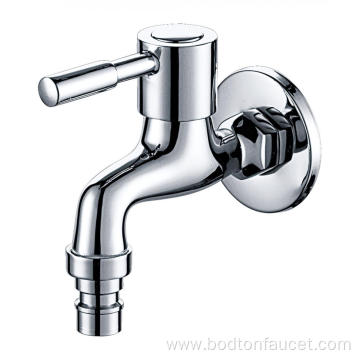 Faucet angle valve for indoor use